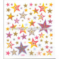 Good quality colorful glitter sticker,adhesive sticker glitter paper